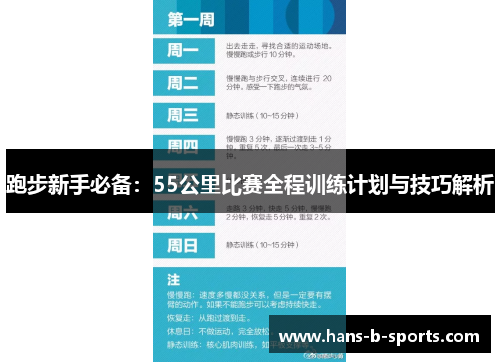 跑步新手必备：55公里比赛全程训练计划与技巧解析